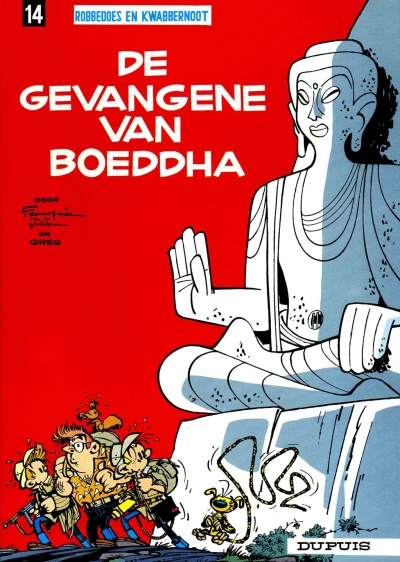 Cover of De gevangene van Boeddha
