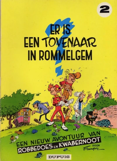 Cover of Er is een tovenaar in Rommelgem