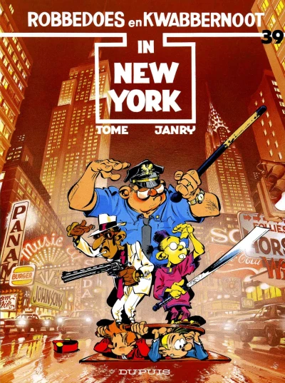 Cover of Robbedoes in New York
