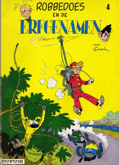Cover of Robbedoes en de erfgenamen