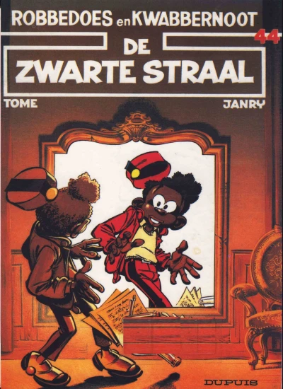 Cover of De zwarte straal