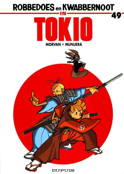 Cover of Robbedoes en Kwabbernoot in Tokio