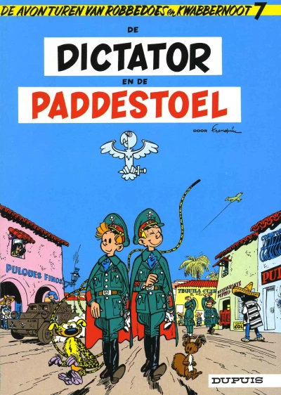 Cover of De dictator en de paddestoel