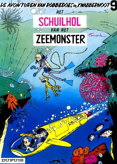 Cover of Schuilhol van het zeemonster