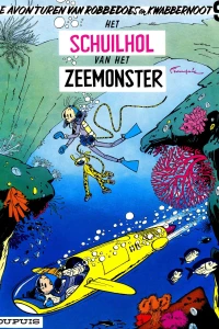 Schuilhol van het zeemonster