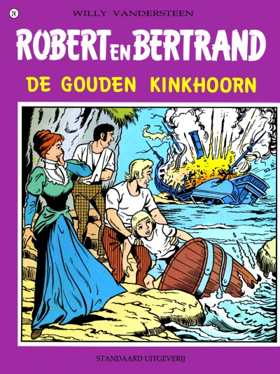 Cover of De gouden kinkhoorn