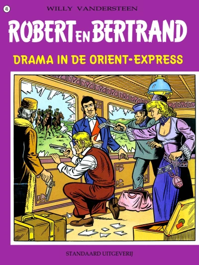 Cover of Drama in de Orient-Express