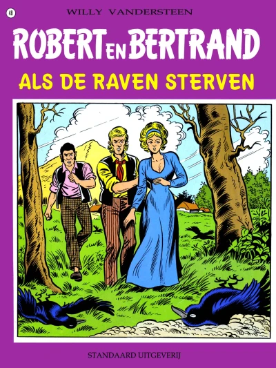 Cover of Als de raven sterven