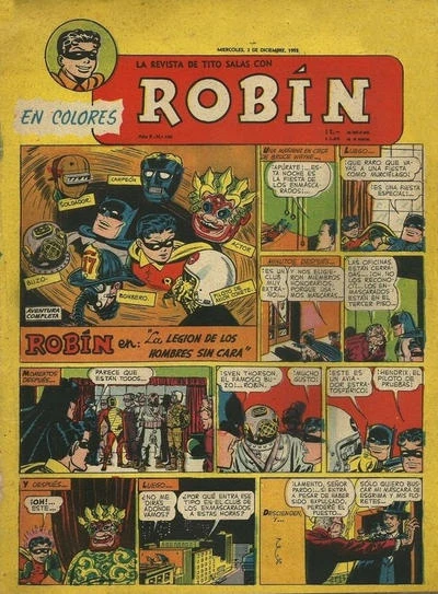 Cover of La Legion de los Hombres sin Cara