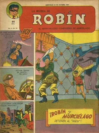 Cover of Robin y Murcielago