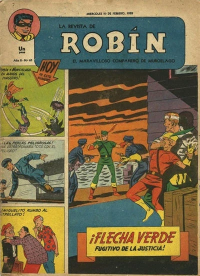 Cover of Flecha Verde Fugitivo de la Justicia!