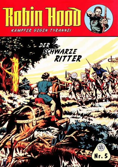Cover of Der Schwarze Ritter