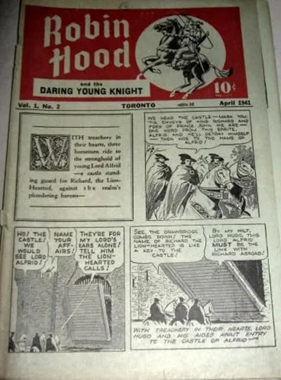 Cover of Robin Hood and the Daring Young Knight