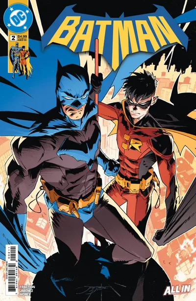 Cover of Batman (2025) #2: Robin Rides the Black Mariah