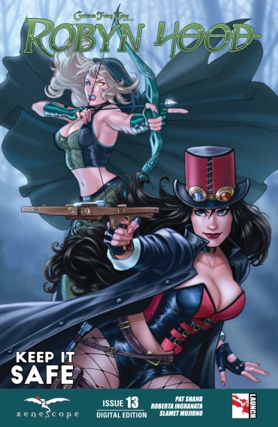 Cover of Robyn Hood & Helsing Keep It Safe