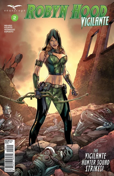 Cover of The Vigilante Hunter Squad Strikes!