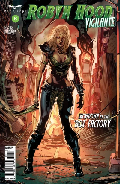 Cover of Showdown At the 'Bot Factory