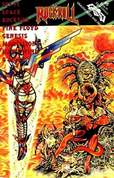 Cover of Sci-Fi Space Rockers - Pink Floyd - Genesis - Marmillion - Hawkwind - & More