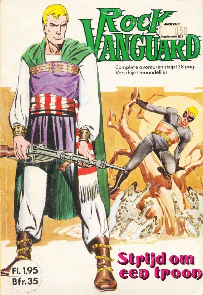 Cover of Strijd om een troon