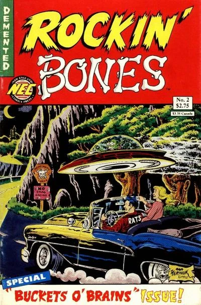 Cover of "Buckets o' Brains" Issue
