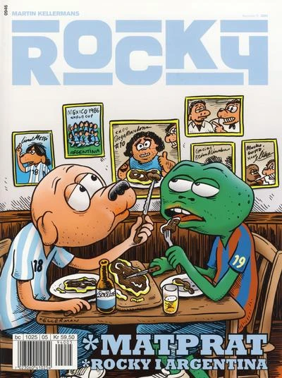 Cover of Matprat Rocky I Argentina