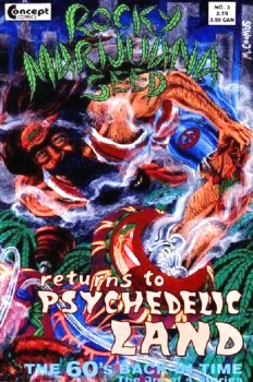Cover of Rocky Mountain Seed Returns to Psychedelic Land The 60's Back in Time