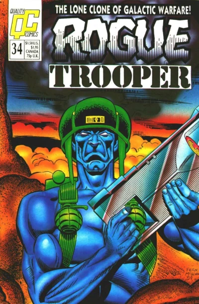 Cover of Rogue Trooper 34