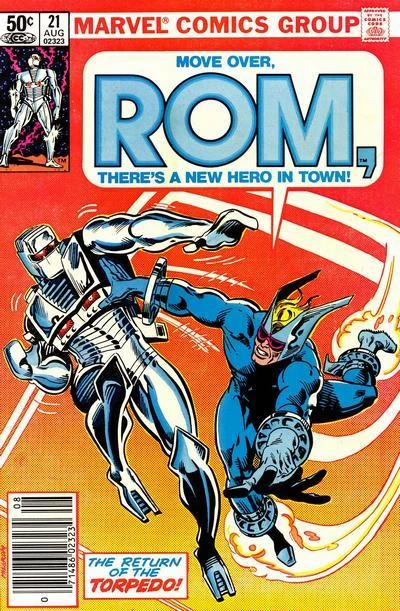 Cover of Move Over Rom-- There's a New Hero In Town