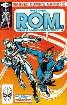 Cover of Move Over Rom- There's a New Hero In Town