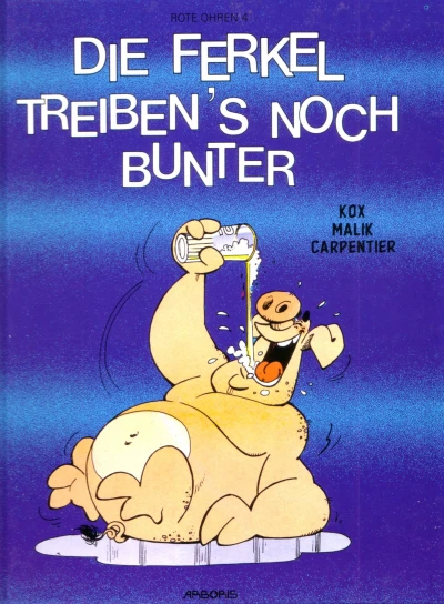 Cover of Die Ferkel treiben's noch Bunter