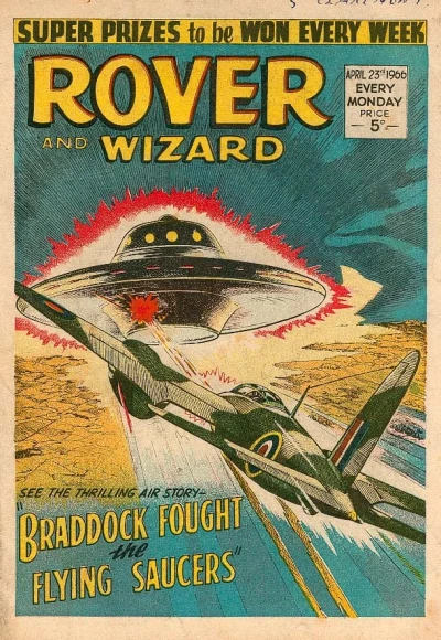 Cover of Braddock Fought the Flying Saucers