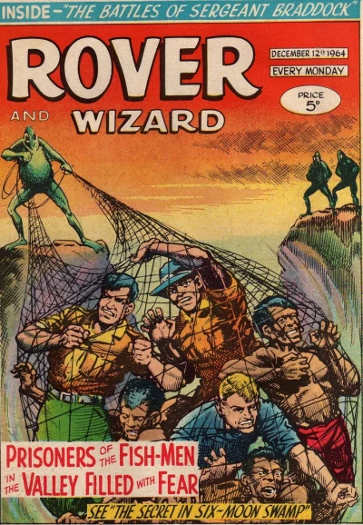 Cover of Prisoners of the Fish-Men in the Valley Filled with Fear