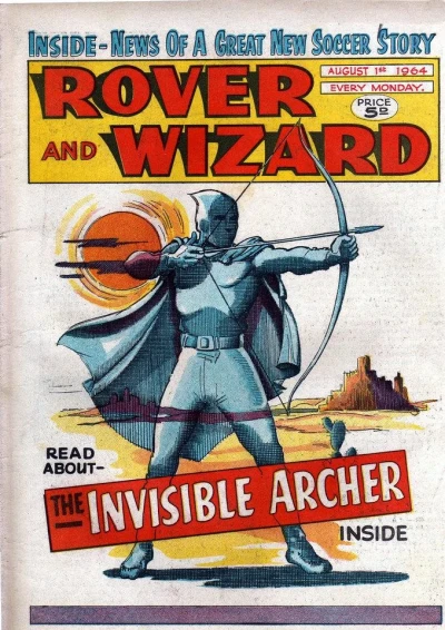 Cover of The Invisable Archer