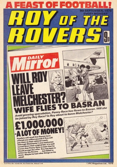 Cover of Will Roy Leave Manchester?