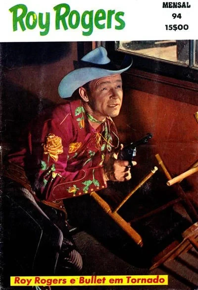 Cover of Roy Rogers e Bullet em Tornado