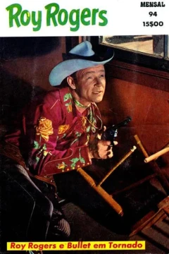 Roy Rogers e Bullet em Tornado