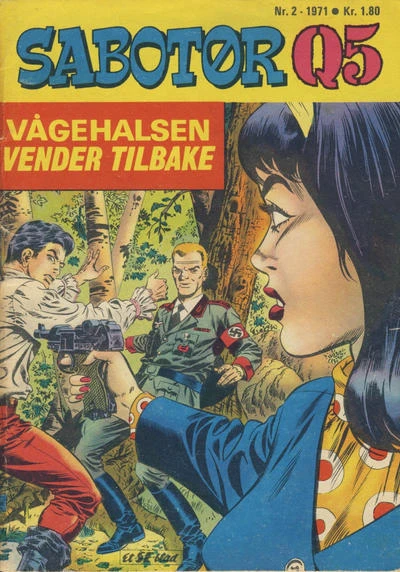 Cover of Vagehalsen Vender Tilbake