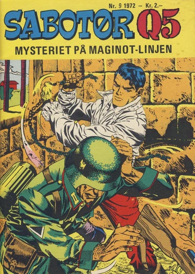 Cover of Mysteriet pa Maginot-Linjen