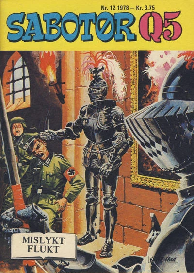 Cover of Mislykt Flukt