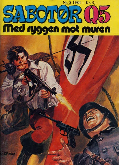Cover of Med ryggen mot muren