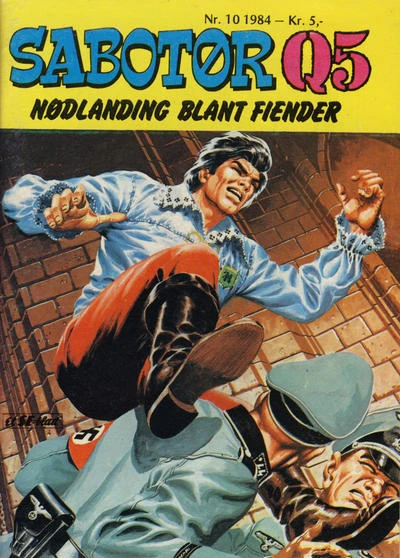 Cover of Nodlanding Blant Fiender