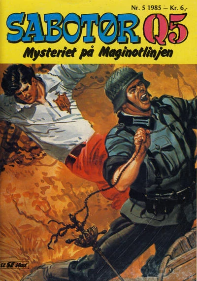 Cover of Mysteriet pa Maginotlinjen