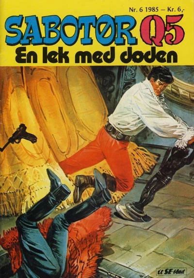 Cover of En lek med doden