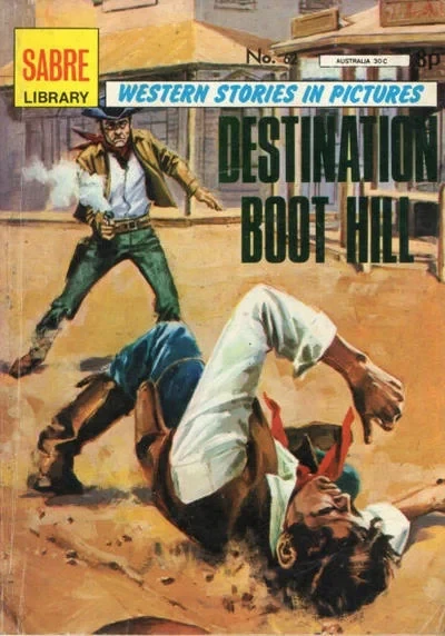 Cover of Destination Boot Hill