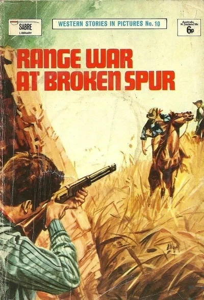 Cover of Range War at Broken Spur