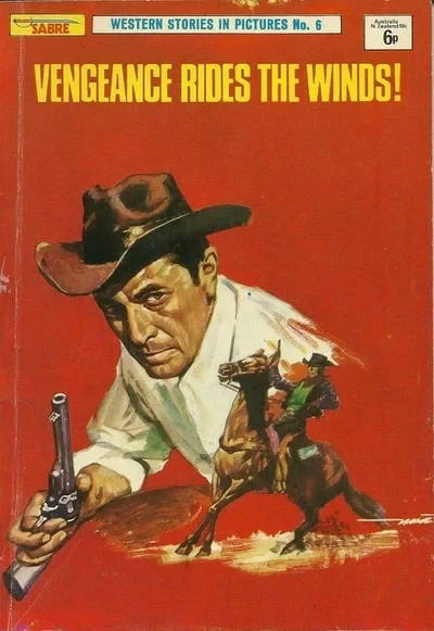 Cover of Vengeance Rides the WInds!