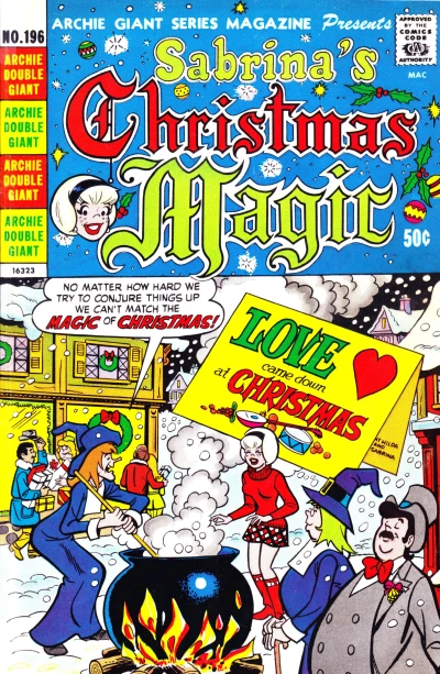 Cover of Sabrina's Christmas Magic