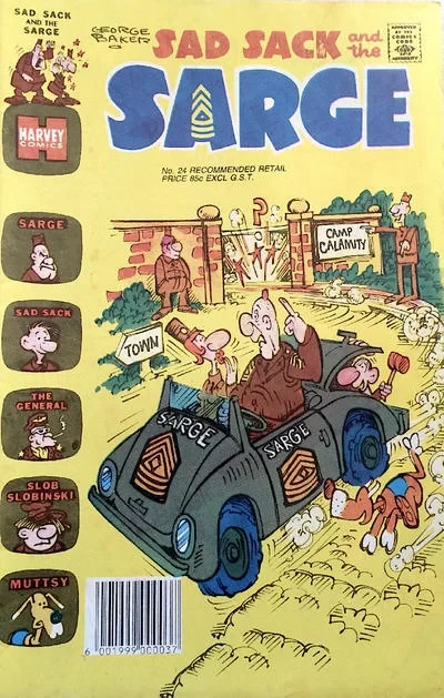 Cover of Sad Sack and the Sarge