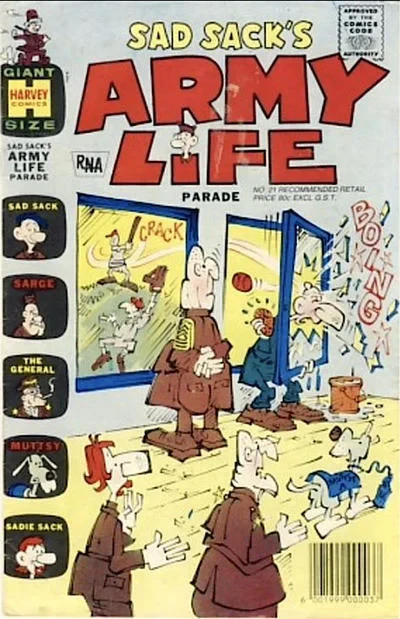 Cover of Sad Sack's Army Life