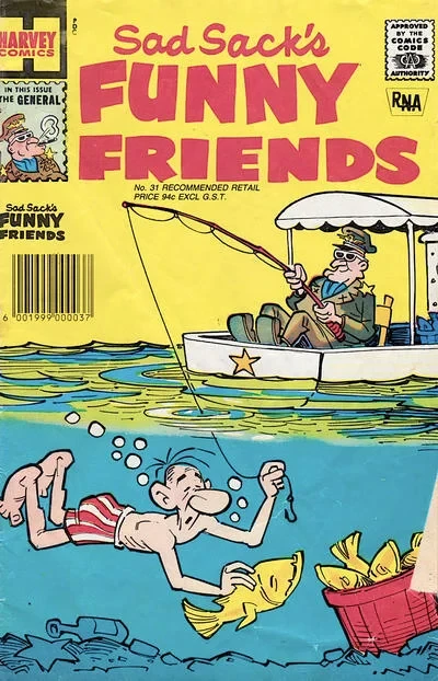 Cover of Sad Sack's Funny Friend